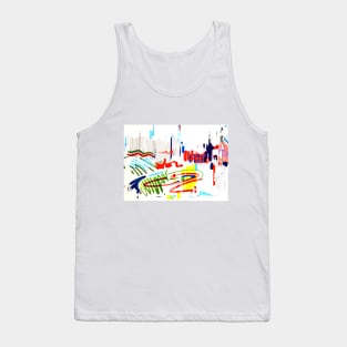 Modern Street Tiles - Lisbon Tank Top